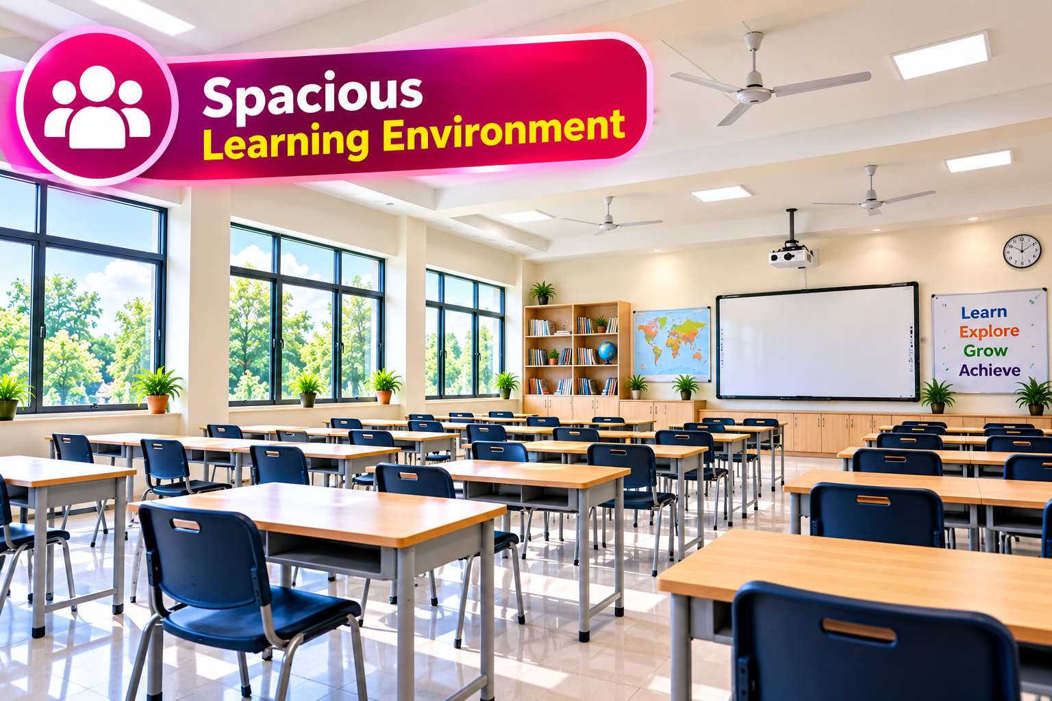Spacious Learning Environment